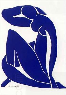 Henri Matisse Prints Blue Nude II oil painting picture